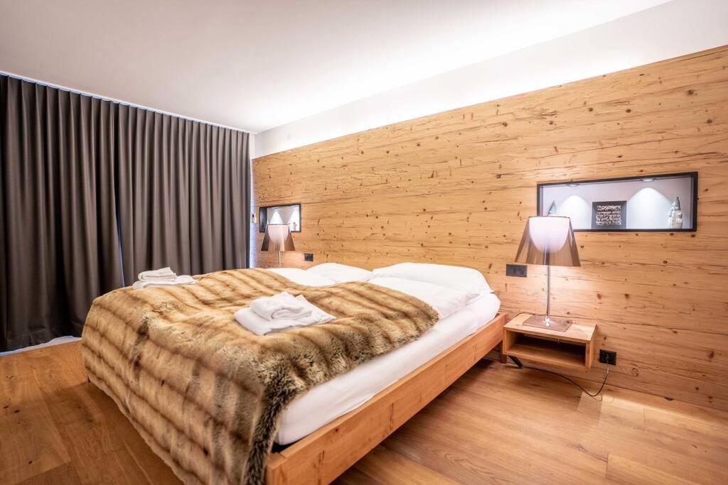 Moderne Wohnung Mit Ausblick Und Viel Sonne Zermatt Exterior foto